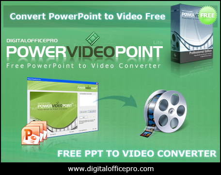 Free PowerPoint to Video Converter software